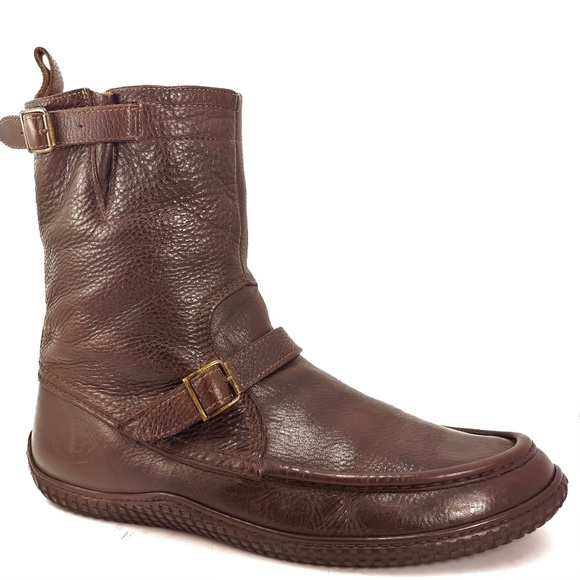 ralph lauren engineer boots